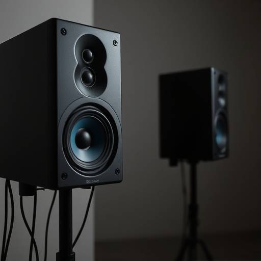 Diffusori audio professionali in studio